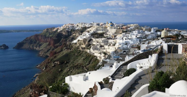 Oia Santorini in the winter