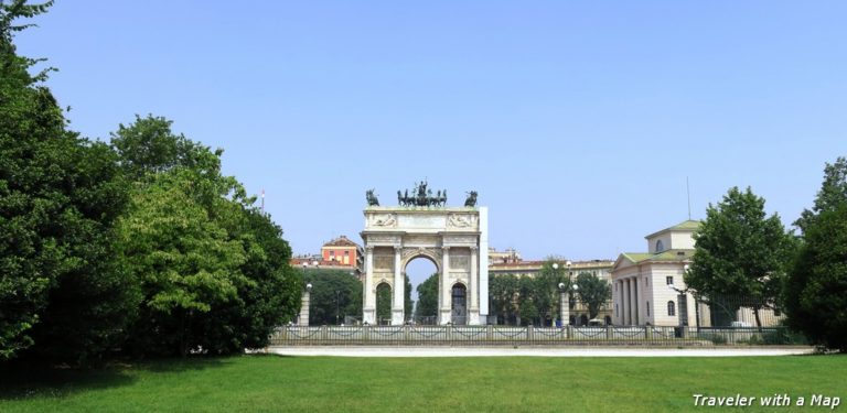 Peace Arch in Milan