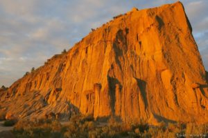 dusk at Visiting Theodore Roosevelt National Park