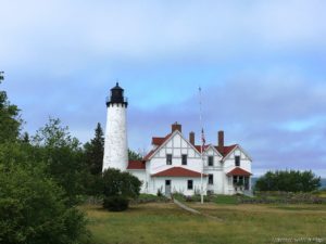 Point Iroquois Lighthouse, ake Superior Michigan