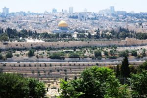 View of the Old City of Jerusalem