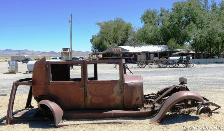 5 interesting stops on the Loneliest Road in America, Middlegate, Nevada