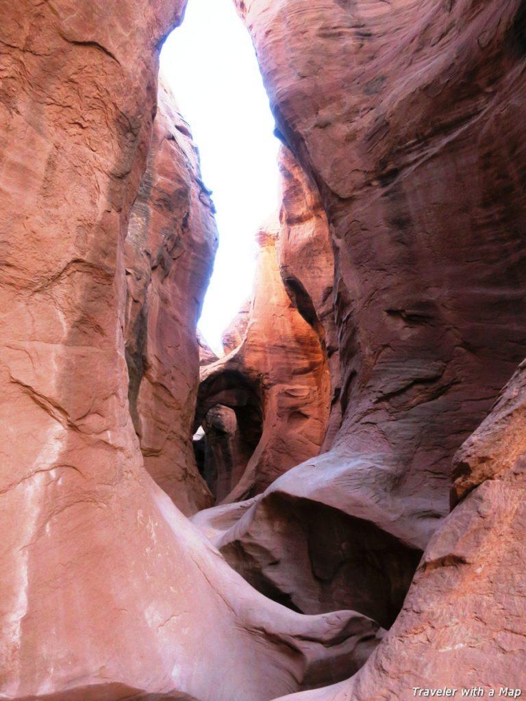 Peek-a-boo slot canyon, Grand Staircase Escalante National Monument