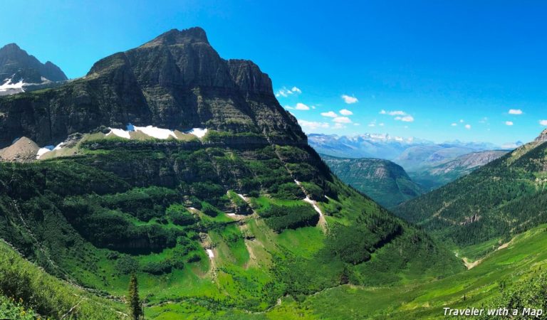 views from the Garden Wall Trail Glacier National Park