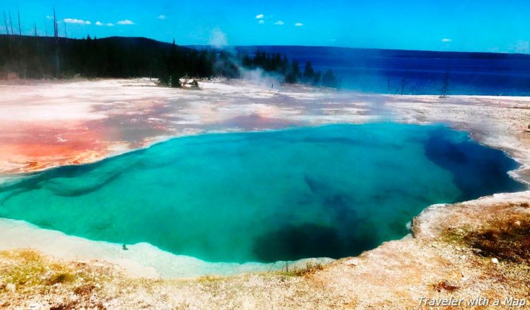 Black Pool at West Thumb Geyser