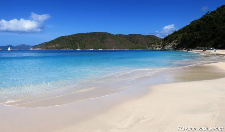 Cinnamon Bay - one of the most beautiful beaches on St. John, USVI