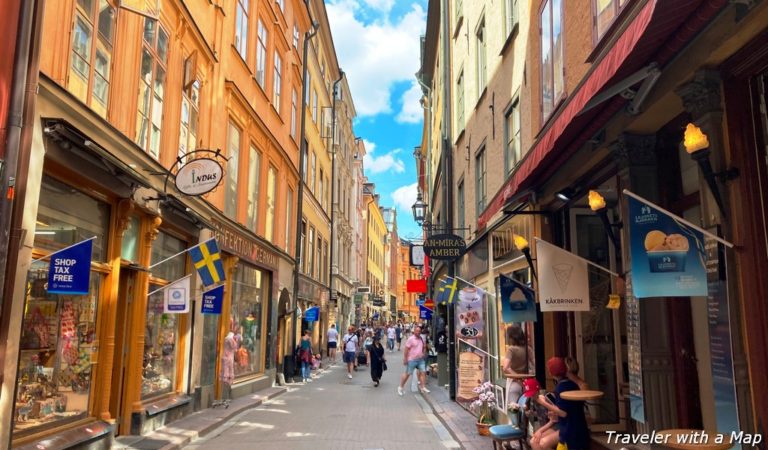 Interesting things to see and do in Stockholm - streets of Gamla Stan