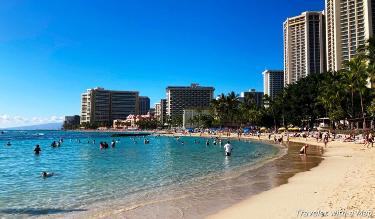 Waikiki Beach, great things to do on Oahu in a week