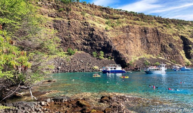 snorkeling at Captain Cook, Big Island of Hawaii