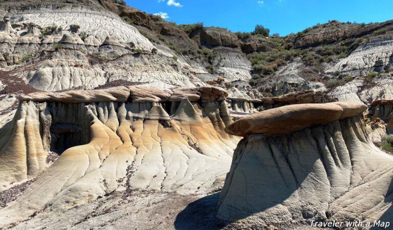 Land formations at Makoshika State Park