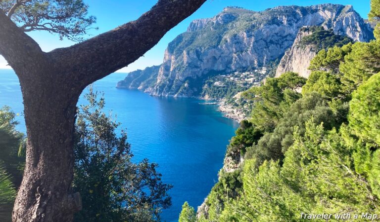 Views from Via Tragara