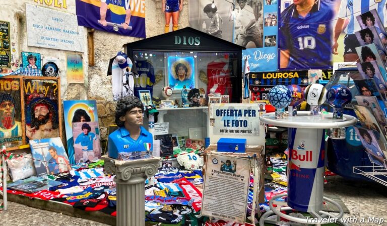 Shrine to Diego Maradona