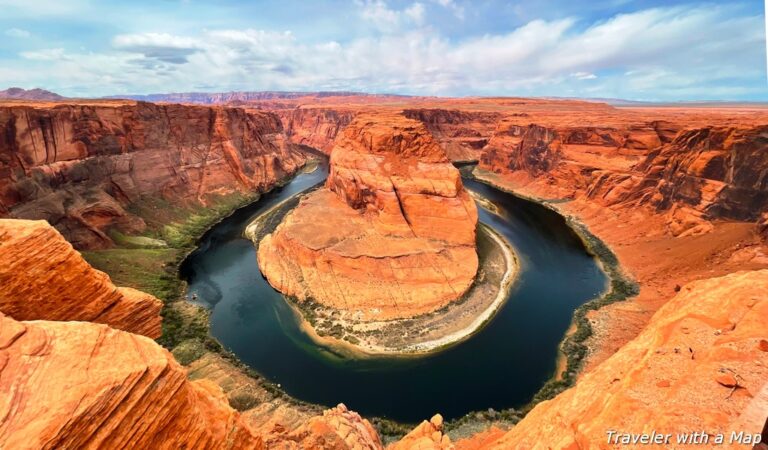 amazing view of Horseshoe Bend