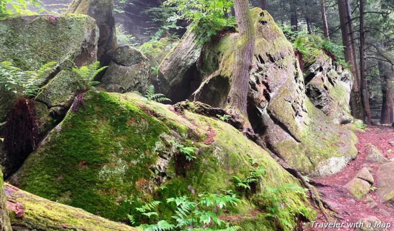 the Ledges Trail, Cuyahoga Valley National Park, Ohio